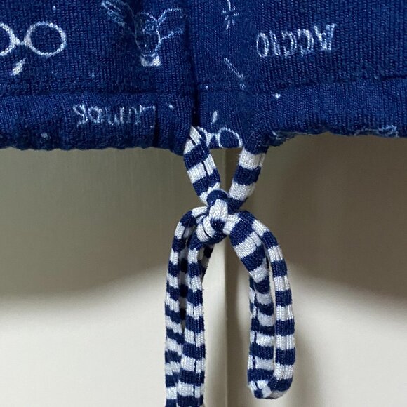 Harry Potter long sleeve blue tunic w/wizarding world design, size M - Picture 7 of 13